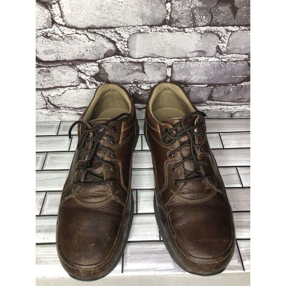 Rockport APM33603 Prowalker Brown Leather Walking Casual Shoes Men’s Sz 11.5W US - Picture 2 of 16